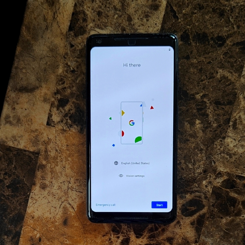 Google Pixel 2 XL & Black Protective Phone Case